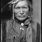 Iron White Man, a Sioux Indian from Buffalo Bill's Wild West Show