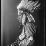 Whirling Hawk, a Sioux Indian from Buffalo Bill's Wild West Show