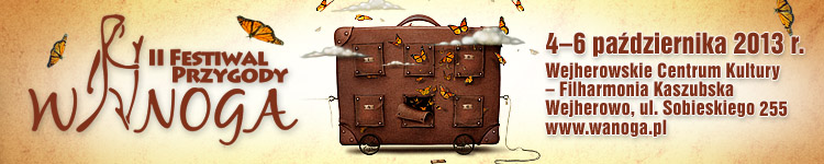 Festiwal WANOGA 2013 - baner 750x150 pix